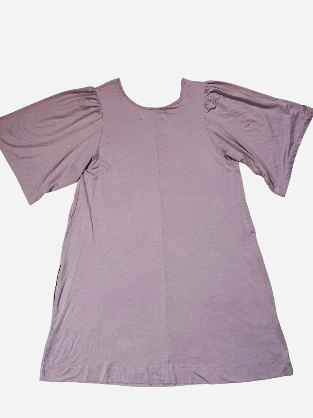 New Free People Dusty Lavender V-Neck Mini Dress Size S